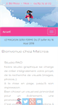 Mobile Screenshot of ma-crea.fr