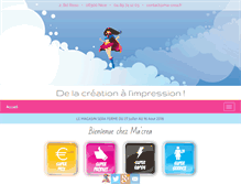 Tablet Screenshot of ma-crea.fr